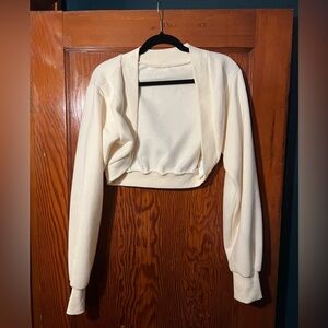 Cream Bolero Shrug